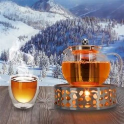 INTIRILIFE Theepot Warmer In Zilver – Roestvrijstalen Theepot Met Patroon Voor Hittebestendige Theepotten – Roestvrijstalen Theewarmer Voor Koffie, Thee En Nog Veel Meer. -Kookgerei Koning Verkoop 1200x1200 6534
