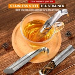 BOTC Thee Infuser - RVS - Theezeef - Thee Knijptang - Thee Ei - Theepot Infuser - Theezeefje -KOMEO160 -Kookgerei Koning Verkoop 1200x1200 6554