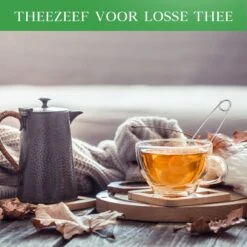 Theezeef Met Handvat Inclusief Lekplaatje - Set Van 3 Stuks - Thee Ei Voor Losse Thee - Theefilter Voor Losse Thee - Thee Infuser -Kookgerei Koning Verkoop 1200x1200 6565