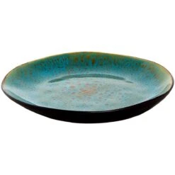 Palmer Serviesset Lotus Stoneware 6-persoons 24-delig Zwart Turquoise -Kookgerei Koning Verkoop 1200x1200 715