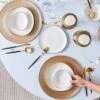 Karaca Middle Streamline Gold 12-delige Serviesset