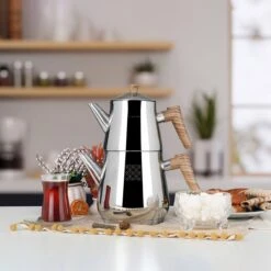 Serenk Definition Turkse Theepot - Inductie Geschikt - Theepottenset - RVS -Kookgerei Koning Verkoop 1200x1200 824