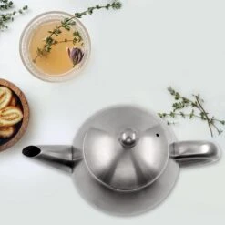 Vaja Valerie - Theepot Met Filter - Dubbelwandig - RVS - 1.2L 27 Vaja Valerie - Theepot Met Filter - Dubbelwandig - RVS - 1.2L -Kookgerei Koning Verkoop 1200x1200 867