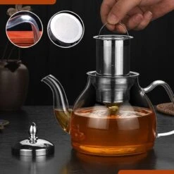 SensaHome - Infuser Theekan/Theepot - Transparant - Glas 22 SensaHome - Infuser Theekan/Theepot - Transparant - Glas -Kookgerei Koning Verkoop 1200x1200 876