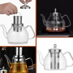 SensaHome - Infuser Theekan/Theepot - Transparant - Glas 31 SensaHome - Infuser Theekan/Theepot - Transparant - Glas -Kookgerei Koning Verkoop 1200x1200 884