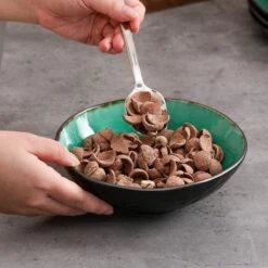 Merkloos Combiservies, 24-delig Coco Tafelservies Van Aardewerk, Raku Glazuur Effect Serviesset, Bevat Mueslikommen, Dessertborden En Dinerborden Voor 8 Personen In Vintage Look, Groen -Kookgerei Koning Verkoop 1200x1200 99