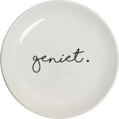 Bord Set Van 4 Stuks ø15cm . Met Tekst Geniet / Lekker/ Vandaag Is Mijn Lievelingsdag /hondje Gusta -Kookgerei Koning Verkoop 1200x1200 997