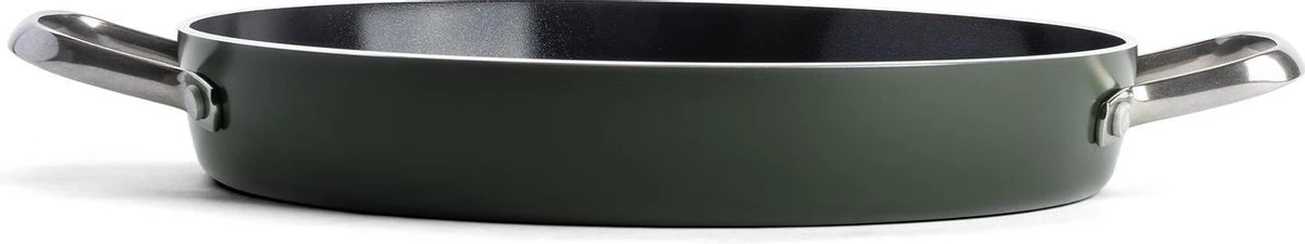 Dagelijkse Kost Keramische Grillpan - Ø28cm - PFAS-vrij - 2 Grepen 4 Dagelijkse Kost Keramische Grillpan - Ø28cm - PFAS-vrij - 2 Grepen - Afbeelding 4