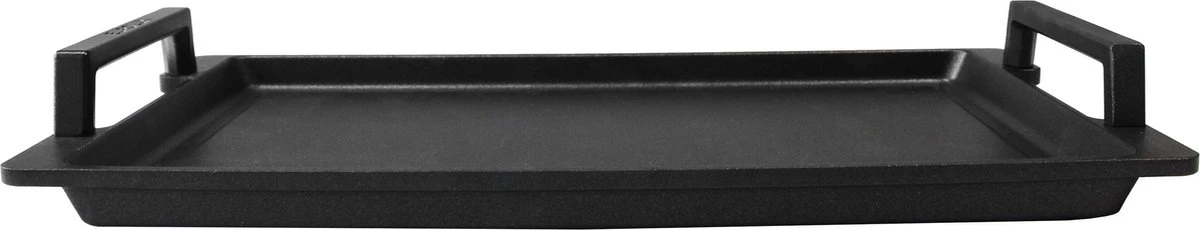 Eurolux Teppanyaki Plaat Met Grepen - 41 X 24 X 2.5 Cm - Zwart - Aluminium - Geschikt Voor Alle Warmtebronnen 3 Eurolux Teppanyaki Plaat Met Grepen - 41 X 24 X 2.5 Cm - Zwart - Aluminium - Geschikt Voor Alle Warmtebronnen - Afbeelding 3
