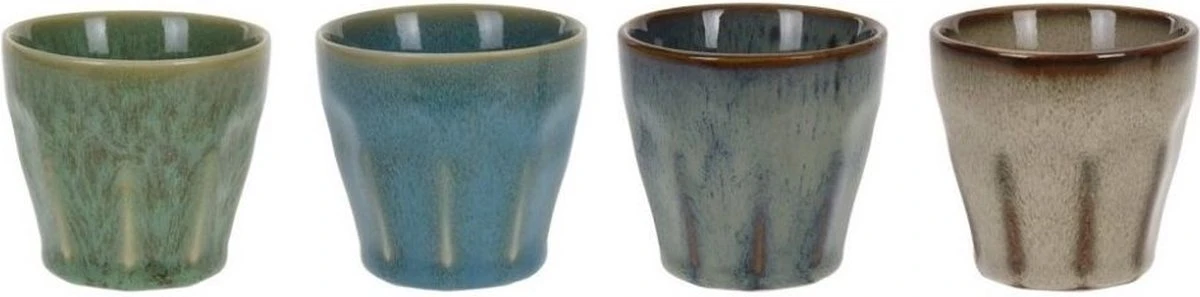 Orange85 Espresso Kopjes - Set Van 4 - Porselein - Hittebestendig - 90 Ml - Rond - Espresso - Mokken - Glazen - Koffiekopjes 7 Orange85 Espresso Kopjes - Set Van 4 - Porselein - Hittebestendig - 90 Ml - Rond - Espresso - Mokken - Glazen - Koffiekopjes - Afbeelding 7