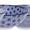 Tokyo Design Studio - Nippon Blue Assorted Designs Ramen Bowl / Poke Bowl 21x7.8cm 1000ml 4pcs ASS-1 1/12