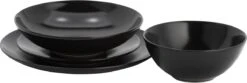 Lite-Body - Serviesset Hermes - 6 Personen - 24 Delig - Rond - Zwart Mat 5 Lite-Body - Serviesset Hermes - 6 Personen - 24 Delig - Rond - Zwart Mat -Kookgerei Koning Verkoop 1200x404