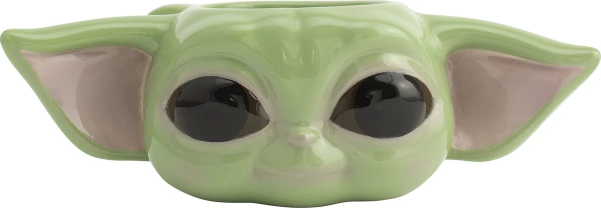 Paladone - Disney Star Wars Menalorian Baby Yoda 3D Mok 2 Paladone - Disney Star Wars Menalorian Baby Yoda 3D Mok - Afbeelding 2