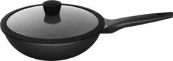 Sola - Wokpan Fair Cooking Zwart/wit Greblon Anti Aanbaklaag