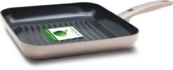 GreenPan Cambridge Inductie Grillpan - Ø 28 Cm - PFAS-vrij - Brons -Kookgerei Koning Verkoop 1200x488 3
