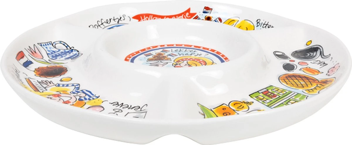 Blond Amsterdam Specials Hollands Glorie Snack Plate Klein 2 Blond Amsterdam Specials Hollands Glorie Snack Plate Klein - Afbeelding 2