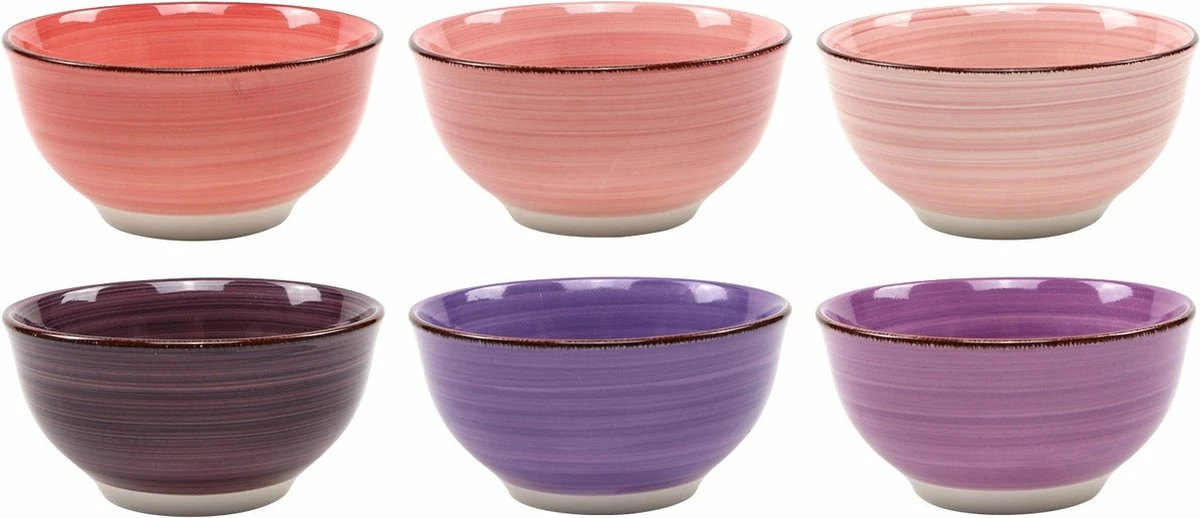 Studio Tavola Kleine Kommen Sunny Summer ø 12 Cm - 6 Stuks 3 Studio Tavola Kleine Kommen Sunny Summer ø 12 Cm - 6 Stuks - Afbeelding 3