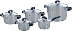 BK Conical Cool Glas Pannenset - 5-delig - Glazen Deksels - Geschikt Voor Alle Warmtebronnen -Kookgerei Koning Verkoop 1200x518 8