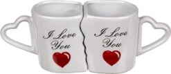 I Love You Kopjesset Met Hartvormig Handvat (Set Van 2) 15 I Love You Kopjesset Met Hartvormig Handvat (Set Van 2) -Kookgerei Koning Verkoop 1200x519