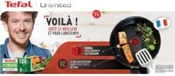 Tefal Unlimited + Induction Hoogwaardig Titanium Koekenpan - 28 Cm -Kookgerei Koning Verkoop 1200x521 2