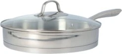 4goodz Dubbelwandige RVS Hapjespan Met Deksel 28 Cm - Zilver -Kookgerei Koning Verkoop 1200x536 3