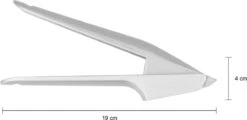 Krumble Knoflookpers - Vaatwasserbestendig - Rasp - Handpers - Keukengerei - Lookpers - Garlic Press - Gemberpers - RVS - Zilver 8 Krumble Knoflookpers - Vaatwasserbestendig - Rasp - Handpers - Keukengerei - Lookpers - Garlic Press - Gemberpers - RVS - Zilver -Kookgerei Koning Verkoop 1200x581 3