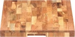 VidaXL Hakblok 60x40x4 Cm Massief Acaciahout -Kookgerei Koning Verkoop 1200x592