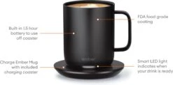 Ember Mug2 (Black) -Kookgerei Koning Verkoop 1200x595