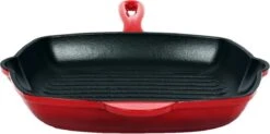 Cdealsz® Grillpan Gietijzer - Inductie - Rood - 28 Cm -Kookgerei Koning Verkoop 1200x597 6