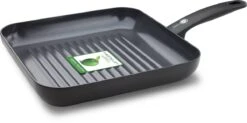 GreenPan Cambridge Grillpan 28cm - Zwart - Inductie - PFAS-vrij -Kookgerei Koning Verkoop 1200x599 5