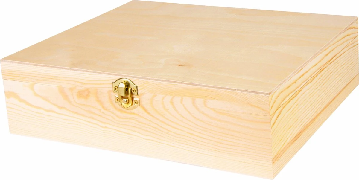 12 Vaks Theedoos - Houten Theedoos 2 12 Vaks Theedoos - Houten Theedoos - Afbeelding 2