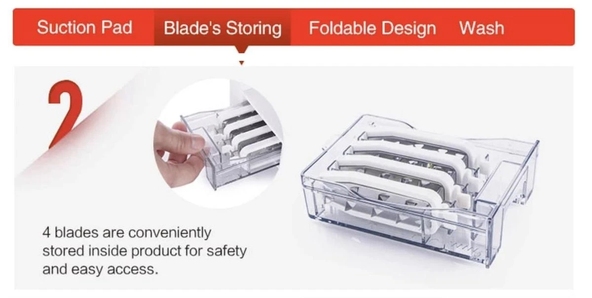 Merkloos Premiumful ® - Multifunctionele Spiraalsnijder Met Zuignap - Inclusief 5 Verschillende Snijbladen - Opvouwbaar - BPA Vrij 9 Merkloos Premiumful ® - Multifunctionele Spiraalsnijder Met Zuignap - Inclusief 5 Verschillende Snijbladen - Opvouwbaar - BPA Vrij - Afbeelding 9