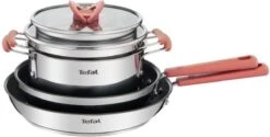 TEFAL G720S604 6-delige Stapelbare Pannenset OPTI'SPACE - RVS - Alle Kookplaten Inclusief Inductie -Kookgerei Koning Verkoop 1200x609 4