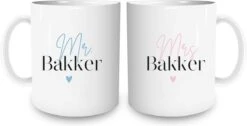 Merkloos Mr. & Mrs Mokken Set | Giftbox | Bruidspaar | Gepersonaliseerd | Met Kaart | Koppels Cadeau| Newlyweds | Pas Getrouwd Cadeau | Huwelijks Cadeau | Cadeau Set | Getrouwd -Kookgerei Koning Verkoop 1200x612 1