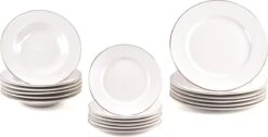 LeRijn® Serviesset Deventer 6 Persoons - 18 Delig - Licht Crème Wit Met Gouden Rand En Motief - Dinerborden - Soepborden - Dessertborden - Borden Servies - Bordenset 23 LeRijn® Serviesset Deventer 6 Persoons - 18 Delig - Licht Crème Wit Met Gouden Rand En Motief - Dinerborden - Soepborden - Dessertborden - Borden Servies - Bordenset -Kookgerei Koning Verkoop 1200x612 4