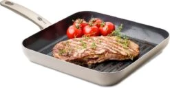GreenPan Cambridge Inductie Grillpan - Ø 28 Cm - PFAS-vrij - Brons -Kookgerei Koning Verkoop 1200x622 4