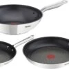 Tefal Ultimum - Pannenset - 3 Stuks | Koekenpan 24cm | Koekenpan 28cm | Wokpan 28cm | INDUCTIE - PFAS-vrij