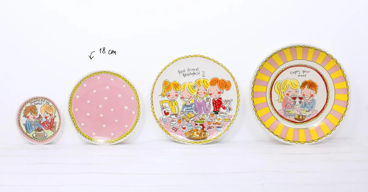 Blond Amsterdam EB Bord 18 Cm Love 3 Blond Amsterdam EB Bord 18 Cm Love - Afbeelding 3