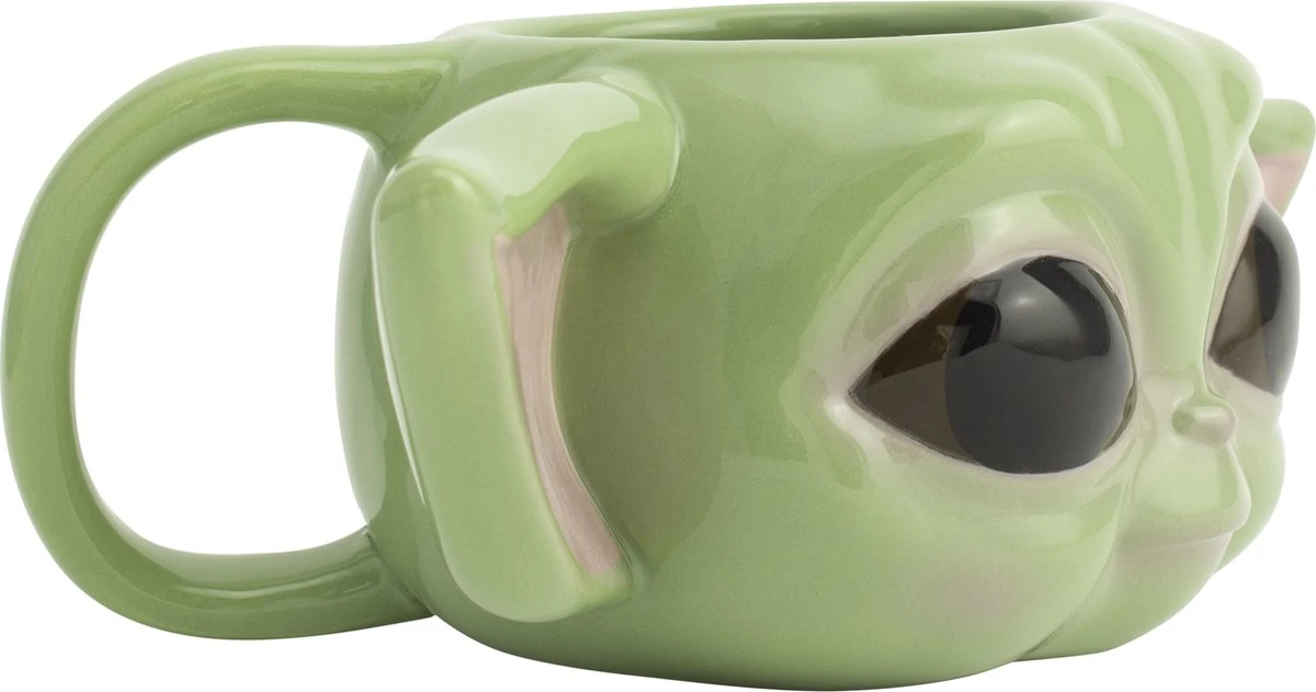 Paladone - Disney Star Wars Menalorian Baby Yoda 3D Mok 9 Paladone - Disney Star Wars Menalorian Baby Yoda 3D Mok - Afbeelding 9