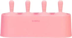 Cabau IJsjeshouder - IJslollymaker - Waterijsjes Maker - Stof- En Lekvrij - Zachte Siliconen - 4 Ijsjes - Perfect Voor De Cabau High Protein Ice Cream -Kookgerei Koning Verkoop 1200x633 2