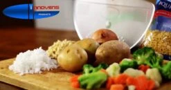 Afgieter – Veilig Afgieten – Solide Compacte Keuken Afgietdeksel - Afgiethulp - Keuken Zeef - Transparant - Koken -Kookgerei Koning Verkoop 1200x633 4