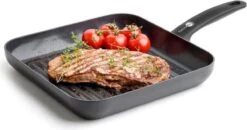 GreenPan Cambridge Grillpan 28cm - Zwart - Inductie - PFAS-vrij -Kookgerei Koning Verkoop 1200x634 5
