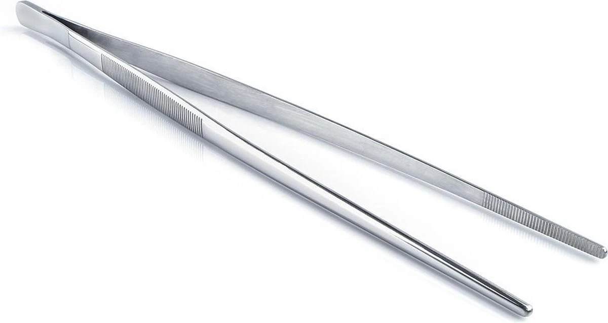 Merkloos Keukenpincet - RVS - 16cm 1 Merkloos Keukenpincet - RVS - 16cm