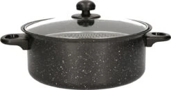 Benson Frituurpan Met Korf - Ø 26 Cm - Carbonstaal Met Marmer Coating -Kookgerei Koning Verkoop 1200x638 11