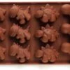 Akyol - Chocoladevorm Mal Dino - Dinosaurus Siliconen Vorm Voor Ijsblokjes Chocolade Fondant - Dinosaurus Vorm