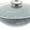 Edënbërg Stonetec Line - Luxe Wokpan - Ø 32 Cm - 5.5l - 3-laags Anti-aanbaklaag