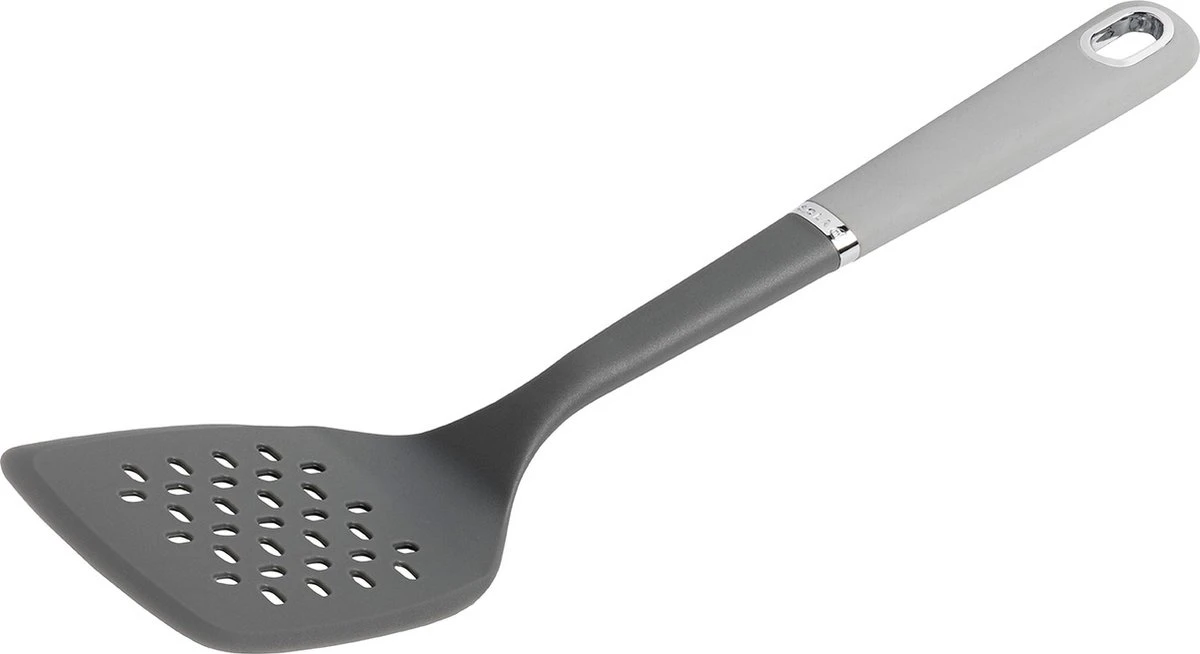 Sola Bakspaan - Hittebestendig - Comfort - Krasvrij - Vaatwasser Veilig - Nylon - 34cm - Grijs 4 Sola Bakspaan - Hittebestendig - Comfort - Krasvrij - Vaatwasser Veilig - Nylon - 34cm - Grijs - Afbeelding 4