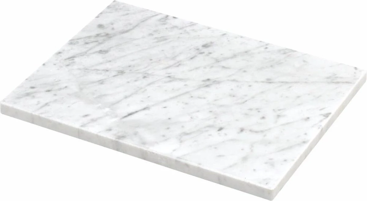 Marmeren Plaat Wit Snijplank 45x35cm Handgemaakt Italiaans Marmer – Tapasplank Marble Cuttingboard Kaasplank - Serveerplank En Borrelplank - LuxuryQuarry® 5 Marmeren Plaat Wit Snijplank 45x35cm Handgemaakt Italiaans Marmer – Tapasplank Marble Cuttingboard Kaasplank - Serveerplank En Borrelplank - LuxuryQuarry® - Afbeelding 5