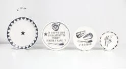 Blond Amsterdam - X Noir - Bord - I Licked - Ø 22 Cm -Kookgerei Koning Verkoop 1200x663