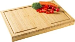 Zindoo Bamboe Snijplank Met Saprand - Werkblad - Aanrecht Snijplank - Bamboo Werkblad - Rand Voor Stabiliteit - Broodplank - FSC Bamboe - Duurzaam Hout - ZIN-BCB-01 -Kookgerei Koning Verkoop 1200x666 7